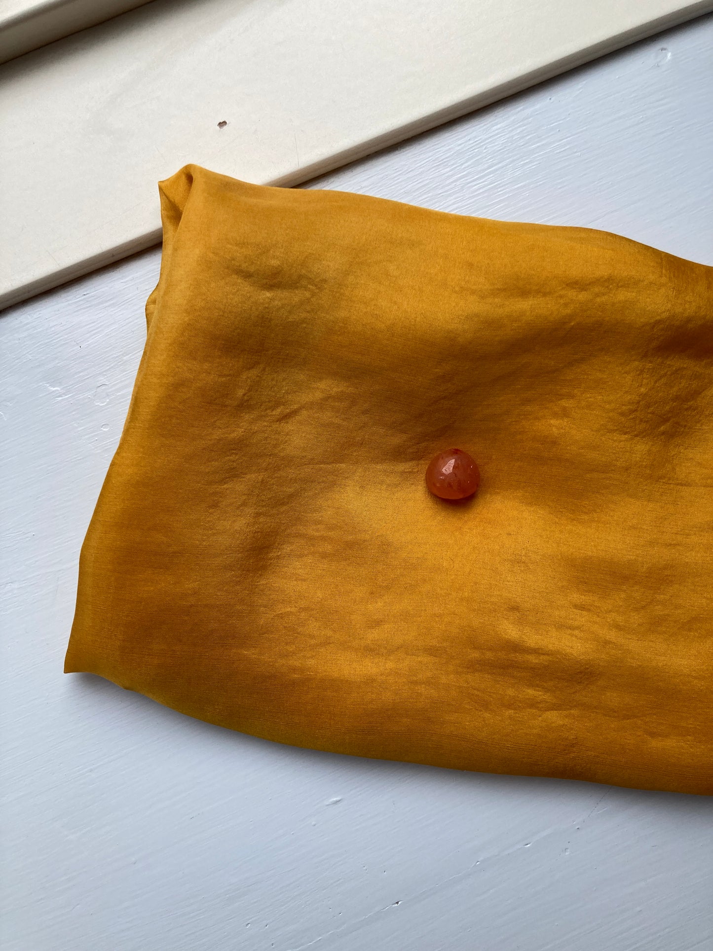 Silketørklæde - Løgskaller (40x150)