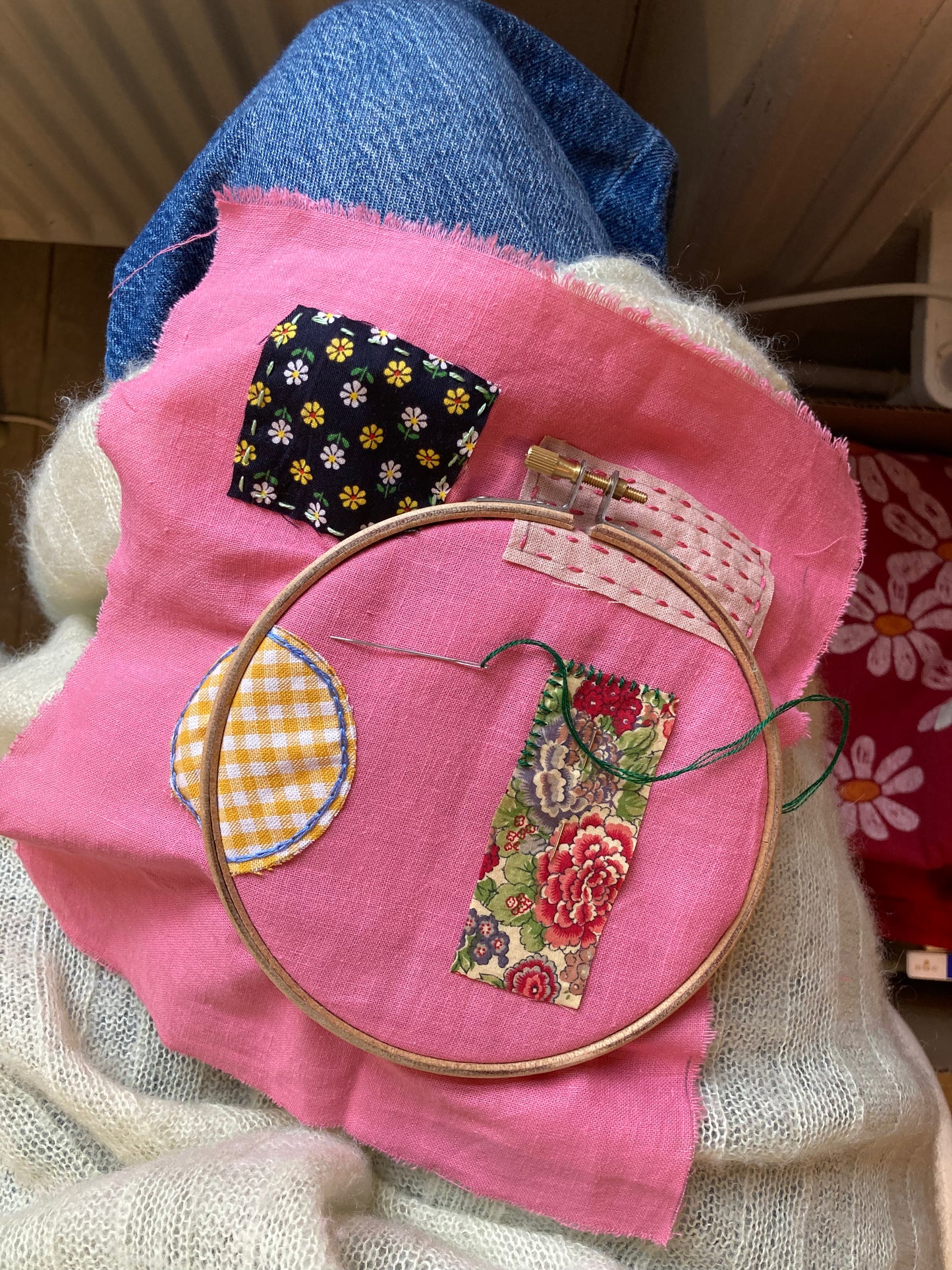 Kursusforløb - Begynder Broderi og visible mending (4 gange)