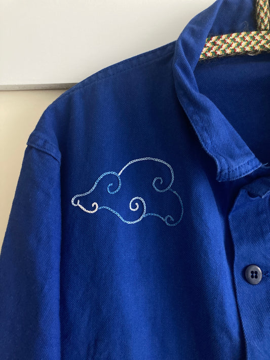 Workwear jakke #3 - 'Himmelblå'