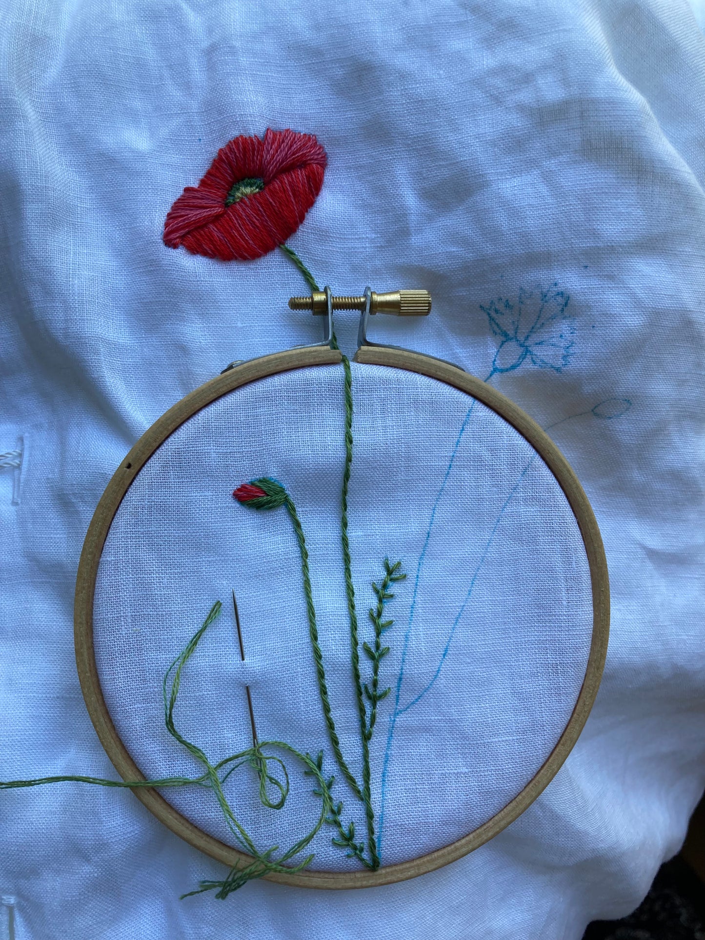 Workshop - Blomsterbroderi VOL.2  (let øvet-øvet niveau), København